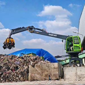 Grue à grappin rotative <span class=keywords><strong>pour</strong></span> grumes montée sur remorque, grue à grappin <span class=keywords><strong>pour</strong></span> bois de 1T, fonctionnement flexible, grue à grappin <span class=keywords><strong>pour</strong></span> bois <span class=keywords><strong>pour</strong></span> terres agricoles - Product Image 3