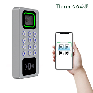 IP65 mã QR <span class=keywords><strong>RFID</strong></span> Reader IC ID NFC thẻ mã QR cửa RJ45 Wiegand RS485 lớn dung lượng thẻ 10000 thẻ kiểm soát truy cập - Product Image 2