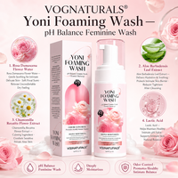 Label pribadi Yoni perawatan feminin pencuci vagina intim antibakteri penyegar pemutih berbusa bau penyeimbang pH