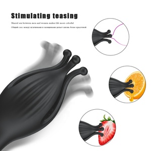 Masturbatore maschio automatico ritardo del pene Trainer glande stimolare massaggiatore vibratore giocattolo del <span class=keywords><strong>sesso</strong></span> <span class=keywords><strong>per</strong></span> gli uomini - Product Image 4
