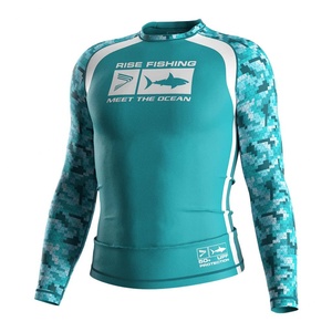 Camiseta de Protección Solar UPF 50 de Manga Larga Personalizada, de Secado Rápido, para Vela, Surf, Pesca, Protección UV - Product Image 1