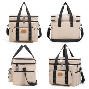 Bolsa Térmica Personalizada con Logotipo, 600D, 23L, Doble Capa Aislada, para Picnic, <span class=keywords><strong>Casual</strong></span>, a Prueba de Fugas, para Camping, Playa, Alimentos, Vino - Product Image 5