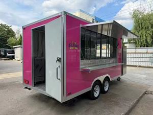 <span class=keywords><strong>2025</strong></span> nhà sản xuất Bán hàng nóng đầy đủ trang bị thực phẩm xe tải Trailer OEM thiết kế Dot wmi giấy chứng nhận 220V cho hotdogs kẹo chip - Product Image 6