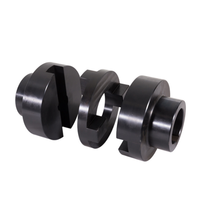 Accouplement en acier flexible de type SL à glissement croisé, traité anti-oxydation, à démontage facile et remplacement rapide, personnalisable OEM