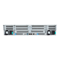 Serveur Rack 2U Gen5 R283 S93 AAF avec processeur Xeon Scalable double génération 5e/4e, 8 canaux DDR5, 32 DIMMs, 4 baies NVMe/SATA/SAS, et GPU PCIe en stock