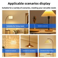Ampoule LED RGB rechargeable, ampoule E27 à changement de couleur avec télécommande, 15 couleurs, ampoule à intensité variable fonctionnant sur piles pour la maison