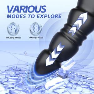 Masajeador de Próstata Inalámbrico Shawser con Terapia de Suelo Pélvico, Relajante Muscular y Alivio del Dolor - Tapón Anal Vibrador Resistente al Agua - Product Image 3