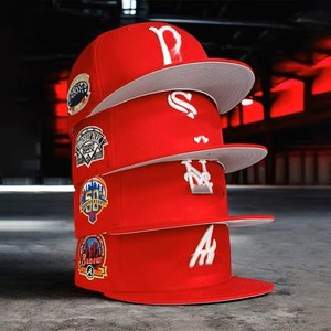 Gorra de Béisbol de Algodón Original de Alta Calidad, Nueva, Estilo <span class=keywords><strong>USA</strong></span> <span class=keywords><strong>Era</strong></span>, con Cierre a Presión, Bordado 3D, <span class=keywords><strong>Gorras</strong></span> Cerradas AA - Product Image 1