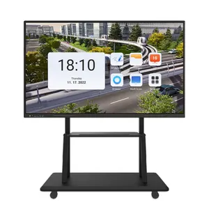 IR kỹ thuật số bảng thông minh bảng thông minh 75 inch bảng thông minh cảm ứng tương tác phẳng cho các trường học giáo dục