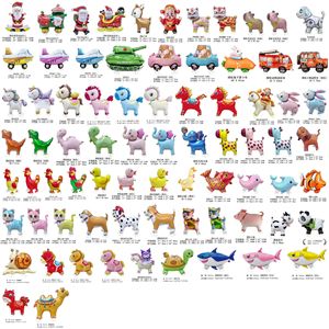 Ballons en aluminium en gros, animaux marcheurs mignons avec roues, éléphant, chaton, ballons animaux de dessin animé pour anniversaire et divertissement en extérieur - Product Image 3