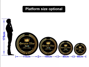 Bệ Xoay Xoay 2023 Độ Di Động Mới Bán Chạy 360 Máy Ảnh Kinh Doanh Gian Hàng Máy Quay <span class=keywords><strong>Video</strong></span> Bán Hàng Tự Động - Product Image 3