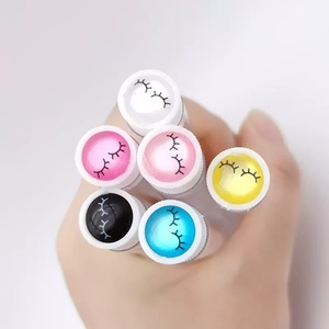 Reusable Eyelash Brush Tube with Crystal Mascara Wand Portable Lash Extension Tool - Product Image 3