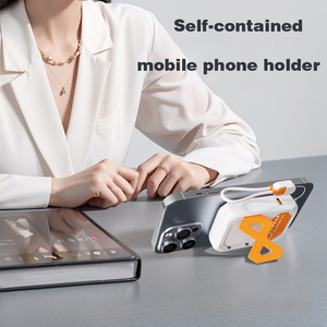 Pd22.5w כוח בנק מגנטי 3 ב 1 תחנת טעינה אלחוטית <span class=keywords><strong>10000mah</strong></span> דק מפואר בנק כוח עם פלט 20w פלט לטלפון - Product Image 5