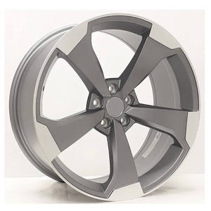 Ruedas Cóncavas de 5 Radios Dobles para Audi A6L A4L A3 <span class=keywords><strong>Sportback</strong></span> Q3 Q5L Q6L <span class=keywords><strong>E</strong></span>-<span class=keywords><strong>Tron</strong></span>, Nuevas, MOQ 4 Piezas - Product Image 1