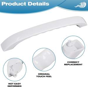 Podoy spasi putih ditingkatkan XL pegangan pintu Microwave pengganti kompatibel <span class=keywords><strong>DR</strong></span> umum elektrik JVM1330WW01 JVM1340WW02 - Product Image 2