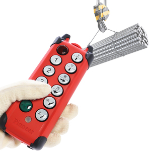 Control Remoto Industrial por Radio de 8 Botones de Velocidad Única Antivuelco con Estándares Internacionales - Product Image 1