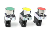 Chint NP2 50/60Hz 6-415V IP40 rouge jaune vert boutons poussoirs bouton poussoir momentané à réinitialisation automatique