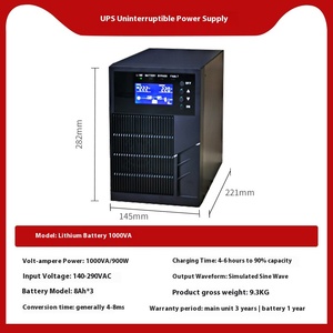 Venta caliente 1-3Kva en línea batería de litio de alta potencia UPS fuente de alimentación de respaldo para sala de computadoras y oficina UPS ininterrumpible - Product Image 6