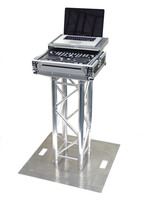 Structure de scène en aluminium pour événements et concerts, 1m/2m/3m, fabrication professionnelle, échafaudage robuste, personnalisable