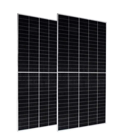 Panel Surya Tipe-N PERC 550W untuk Modul PV Monokristalin Half-Cell Efisiensi 23% Penyimpanan Energi Rumah Tangga