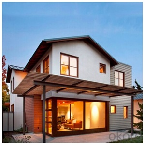 Maison préfabriquée à cadre en acier léger Immeuble de maisons de ville Maison d'appartement Maison familiale Structure préfabriquée en acier Maison préfabriquée - Product Image 1