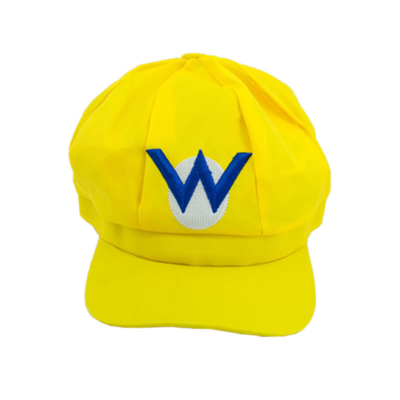 Gorra octogonal infantil Wario-amarillo