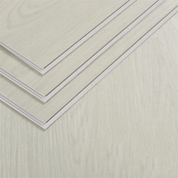 Luxe Vinyl Spc Waterdichte Hybride Composiet Stijve Reliëf Textuur Lvt Lvp Pvc Klik Spc Vloer Vinyl Plank