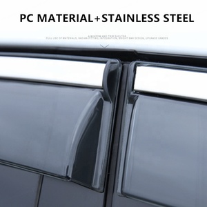 Déflecteurs de vent pour Nissan Ariya 2022, visières de porte, pare-pluie, accessoires - Product Image 4