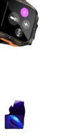 Reloj Inteligente Deportivo KT79 para Exteriores, Pantalla Cuadrada Grande, GPS, Brújula, Resistente al Agua 3ATM, Batería de 430 mAh, Monitor de Sueño, Asistente de Voz con IA