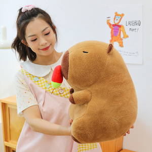 Nuevo Peluche de Oso Princesa de Sandía con Diseño de Helado, Lindo y Divertido, Bordado, de Algodón PP, Barnizado UV, Súper Suave, Antiestrés, Transfronterizo - Product Image 4