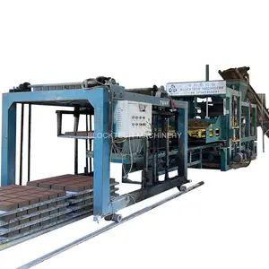 gypsum block production line QT4-15 automatic cement concrete brick moulding machines in south africa