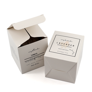 Luxury Custom Candles Packaging Boxes Scented Candle Jars Paper Cosmetic Product Boxes