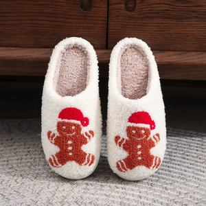 Nouveau coton vadrouille mignon petite cerise hommes et femmes pantoufles chaudes et confortables avec tampon de <span class=keywords><strong>laine</strong></span> - Product Image 5