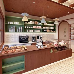 Vitrina Exhibidora de Panadería de Acero Inoxidable y Vidrio con Iluminación LED, Ecológica y Personalizable para Interiores de Panaderías - Product Image 1
