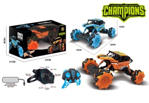 2.4G Remote Control Car Double Sided Twisted Climbing Car Hand Gesture Control RC Toy <span class=keywords><strong>Stunt</strong></span> Car with Light Music - Product Image 2