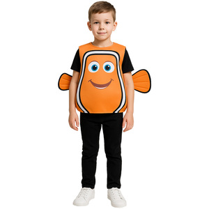 Kids Clownfish <b>Costume</b> Nemo Character Halloween Outfit For Boys Spring 2025 - Product Image 2