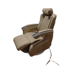 Minibús de lujo mejorado con asientos de <span class=keywords><strong>Toyota</strong></span> <span class=keywords><strong>Hiace</strong></span> VIP RV hechos a medida con cuero PU para el nuevo estilo <span class=keywords><strong>Hiace</strong></span> - Product Image 1