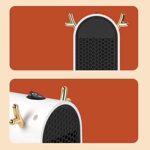 <span class=keywords><strong>Chauffage</strong></span> infrarouge électrique miniature portable <span class=keywords><strong>de</strong></span> 500 W pour la maison, le bureau, la chambre d'étudiant, le jardin, le salon, protection contre la surchauffe - Product Image 5