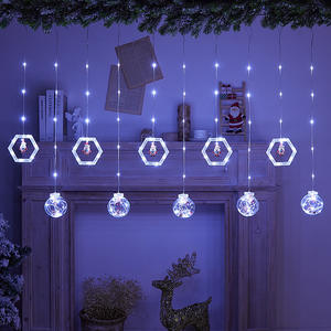 Guirlande lumineuse à <span class=keywords><strong>LED</strong></span> pour décoration <span class=keywords><strong>de</strong></span> Noël, guirlande lumineuse, étoiles, bonhomme <span class=keywords><strong>de</strong></span> neige, père Noël, décoration intérieure, fête, vacances - Product Image 5