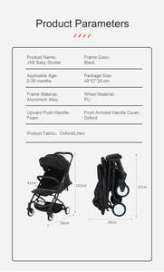 JXB Pretty Triple Cochecito Organizador Cochecito <span class=keywords><strong>de</strong></span> Bebé <span class=keywords><strong>de</strong></span> <span class=keywords><strong>Segunda</strong></span> <span class=keywords><strong>Mano</strong></span> para Niños - Product Image 5