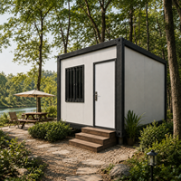 Maison conteneur à assemblage rapide, dortoir modulaire préfabriqué pour le personnel, logement préfabriqué pour projets de construction industrielle