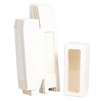Boîte cadeau personnalisée en papier kraft écologique réutilisable, matériau carton, gaufrage à chaud, pelliculage brillant, expédition