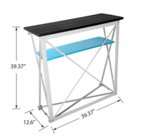 Comptoir d'exposition pour salon professionnel / étagères / table, table d'exposition pliable pour supermarché, magasin de détail, table d'exposition commerciale