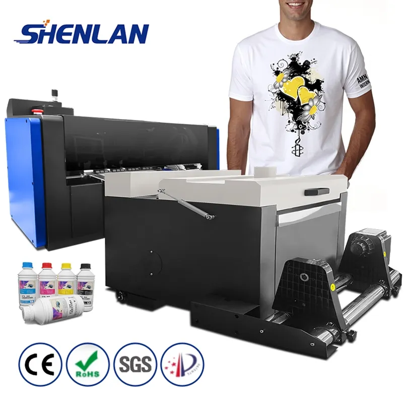 XP600 Heads DTF Printer For T Shirt Printing