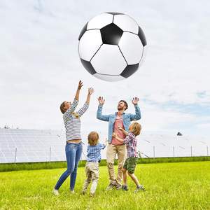 MAKE WAVES Ballon de football gonflable géant pliable et durable de 27 pouces, respectueux de l'environnement, pour le plaisir en plein air et les jeux de piscine - Product Image 6