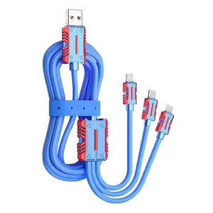 Top Seller nuovo arrivo 3 in 1 cavo Usb per telefoni iphone Huawei cavi trasmissione dati Super veloce cavo dati di ricarica