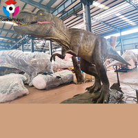 Jurassic Aniamtronic dinozor parkı gerçekçi mekanik Robot dinozor modeli kids 'kapalı reçine eğlence parkı binmek