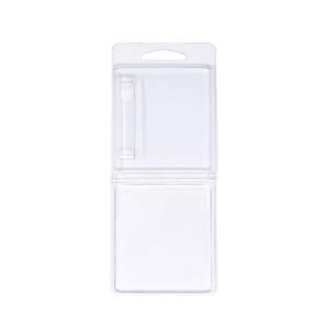 Mini moq vỉ vỏ sò bao bì gấp Pet PVC bao bì nhựa với lỗ tay - Product Image 2