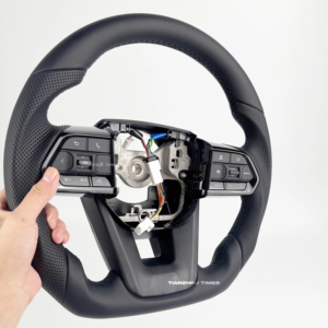 Volante de Cuero Compatible con Toyota Hilux Fortuner Camry Land FJ Cruiser <span class=keywords><strong>Gr</strong></span> <span class=keywords><strong>Corolla</strong></span> Hiace 86 Supra Mk5 Serie 79 Crown - Product Image 5