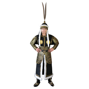 Nouvelle tenue traditionnelle mongole pour hommes, armure de combat style <span class=keywords><strong>Trois</strong></span> <span class=keywords><strong>Royaumes</strong></span>, accessoires de cinéma et de télévision, Hebei - Product Image 5